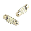 9-LED Blue Festoon Bulbs (12V, 31mm)