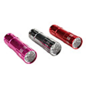 9-LED Mini LED Flashlight (Random Colors,  3 x AAA)