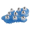 9-Metal 360°Rotating Ball Body Massage Glove