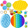 9 pcs Fidget Toys Anti Stress Toy Stretchy Strings Mesh Marble Relief Gift For Adults Children Sensory Antistress Relief Toys miniinthebox