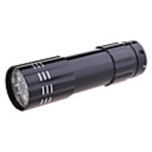 9 White LED Flashlight