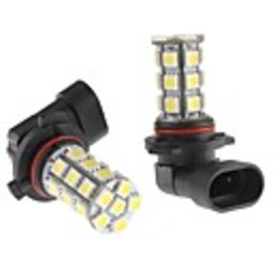 9006 4W 27x5050 SMD White LED Bulb for Car Fog Lamp (12V,  2-Pack)