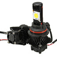 9007 80W 5000LM 6000K White LED Hi/Lo Beam Headlight Kit