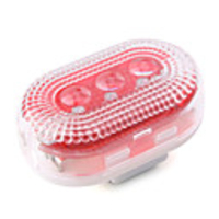 9055 5 LED Bicycle Warning Light 2XAA