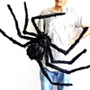 90cm Black Spider Halloween Decoration Haunted House Prop Indoor Outdoor Giant Decor