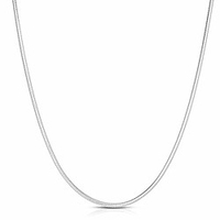 925 sterling silver 2mm-5mm snake chain necklace,  round flexible italian snake chain necklace 16-30