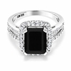925 sterling silver black onyx women