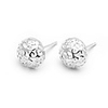925 Sterling Silver Decoration Platinum Plated Earrings