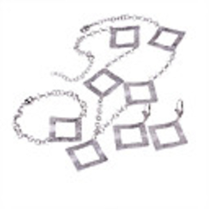 925 Sterling Silver Decoration Platinum Plated Jewelry Set