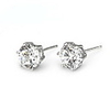 925 Sterling Silver With Top Quality Crystal Decoration Platinum Plated Earrings