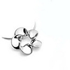 925 Sterling Silver With Top Quality Crystal Decoration Platinum Plated Pendant