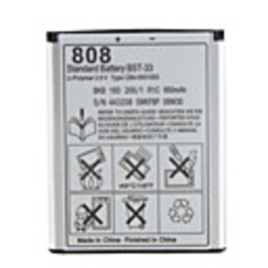 950mAh Replacement Cell Phone Batteries BST-33 for Sony Ericsson Aino/C702/C901/C903/F305 and More