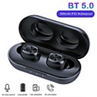 9D Stereo Music In Ear Gaming Earphones 300mAh B5 Bluetooth Wireless Headphones 5.0 TWS Touch Control Waterproof HD Call Headset