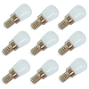 9pcs 2 W LED Globe Bulbs 100 lm E14 E12 T22 6 LED Beads SMD 2835 Warm White White 220-240 V