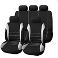 9pcs/set Car Seat Cover Comfortable Dustproof Seat Protector Cloth Art Protect Cushion Car Seats Car-styling Car Interior Automobiles Universal Full Seat Pad Cover