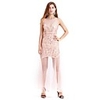 A-Line 1920s Fashion Vintage Party Wear Formal Evening Dress Illusion Neck Sleeveless Ankle Length Spandex with Sequin 2020