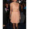 A-Line Celebrity Style Beautiful Back Homecoming Cocktail Party Dress V Neck Sleeveless Short / Mini Chiffon with Pleats 2020