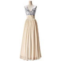 A-Line Elegant Minimalist Party Wear Formal Evening Dress V Neck Sleeveless Floor Length Chiffon with Pleats Sequin 2020