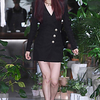 A-Line Little Black Dress Minimalist Homecoming Party Wear Dress V Neck Long Sleeve Short / Mini Spandex with Buttons 2021 miniinthebox