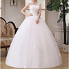 A-Line Wedding Dresses Strapless Floor Length Tulle Strapless Glamorous Illusion Detail with Crystals Appliques 2020