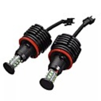 A Pair H8 120W Daytime Running Lights White Angel Eyes Halo Bulb For BMW E90 E92 E82 E60 E70