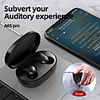A6S Macaron Bluetooth headset LED digital stereo wireless call 5.0 binaural mini charging compartment