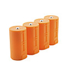 AA to D Size Cell Battery Converter Case(4 pcs)