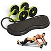 Ab Wheel / Resistance Bands With Physical Therapy,  Power Resistance,  Stretching ABSPC For Fitness / Gym Workout / Boxing Training Home / Office