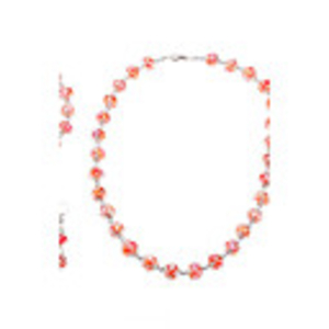 Abaci Pattern Crystal Jewelry Set