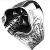 abjfje gothic cool skull rings vintage antique punk hip-hop rock biker skull ring cocktail party jewelry great christmas halloween for men women gift (8) miniinthebox