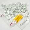 ABS Cake Decorating Baking Tool Fashion For Cake For Cookie For Cupcake Pastry Tool Bakeware tools