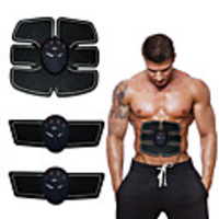 Abs Stimulator Abdominal Toning Belt EMS Abs Trainer Electronic Muscle Toner Wireless EMS Training Muscle Toning Abdominal Toning Fitness Gym Workout For Men Women Leg Abdomen Home Office