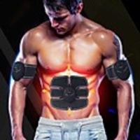 Abs Stimulator Abdominal Toning Belt EMS Abs Trainer Rechargeable Electronic Muscle Toner Wireless EMS Training Muscle Toning Abdominal Toning Exercise Fitness Workout Bodybuilding For Men Women