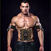 Abs Stimulator Abdominal Toning Belt EMS Abs Trainer Remote Controlled USB Rechargeable Electronic Wireless Muscle Toning Ultimate Training Fitness Gym Workout For Men Women Leg Abdomen Home Office