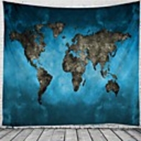 Abstract / Geometric Wall Decor 100% Polyester Classic / Psychedelic Wall Art,  150100 cm Decoration