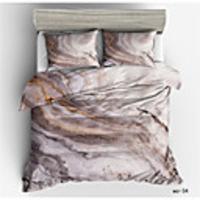 Abstract Marble Series 3D Print 3-Pieces Duvet Cover Set Hotel Bedding Sets Comforter Cover with Soft Lightweight Microfiber(Include 1 Duvet Cover and 1 or 2 Pillowcases)