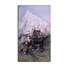Abstract Oil Paintig Style Art Print without Stretched Frame