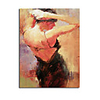 Abstract Oil Paintig Style Art Print without Stretched Frame