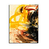 Abstract Oil Paintig Style Art Print without Stretched Frame