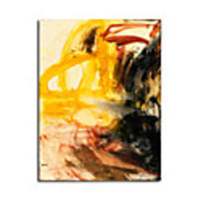 Abstract Oil Paintig Style Art Print without Stretched Frame