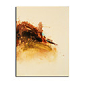 Abstract Oil Paintig Style Art Print without Stretched Frame