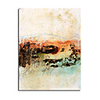 Abstract Oil Paintig Style Art Print without Stretched Frame