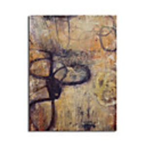 Abstract Oil Paintig Style Art Print without Stretched Frame