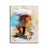 Abstract Oil Paintig Style Art Print without Stretched Frame