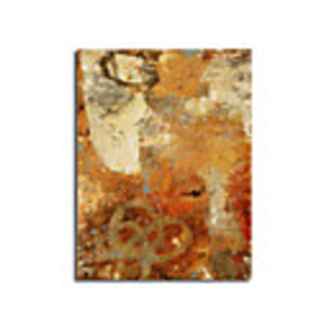 Abstract Oil Painting Style Art Print without Stretched Frame