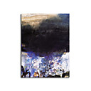 Abstract Oil Painting Style Art Print without Stretched Frame