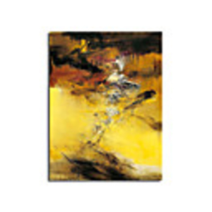 Abstract Oil Painting Style Art Print without Stretched Frame