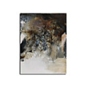 Abstract Oil Painting Style Art Print without Stretched Frame