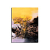 Abstract Oil Painting Style Art Print without Stretched Frame