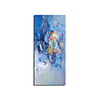 Abstract Oil Painting Style Art Print without Stretched Frame